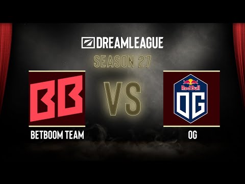Dota2 - BB Team vs OG - DreamLeague Season 27 - Group Stage