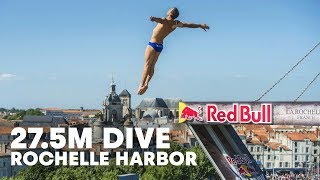 27.5M High Dives into the Rochelle Harbor - Red Bull Cliff Diving 2015