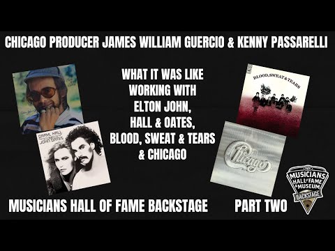 Kenny Passarelli & James William Guercio on Musicians Hall of Fame Backstage, Part Two