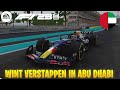 WINT VERSTAPPEN IN ABU DHABI? | F1 23 ABU DHABI GRAND PRIX
