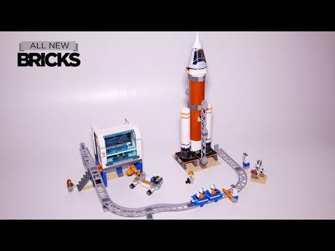 Vidéo LEGO City 60228 : La fusée spatiale et sa station de lancement