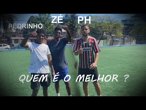Primeiro Desafio Com Jogadores De Clubes Profissionais ft. (Pedrinho x Zé)