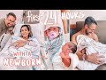 The FIRST 24 HOURS With A NEWBORN At The Hospital