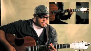 Jesus At the Center (Guitar Tutorial) by Israel Houghton