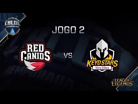 Red x Keyd (SSI - Jogo 2) CBLoL 2016 - 2ª Etapa