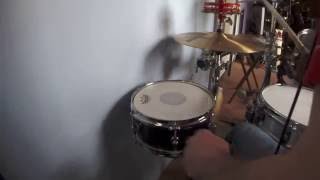 Video thumbnail for Pearl Short Fuse Snare 10x4 5 (High Tuning) by john highfield
