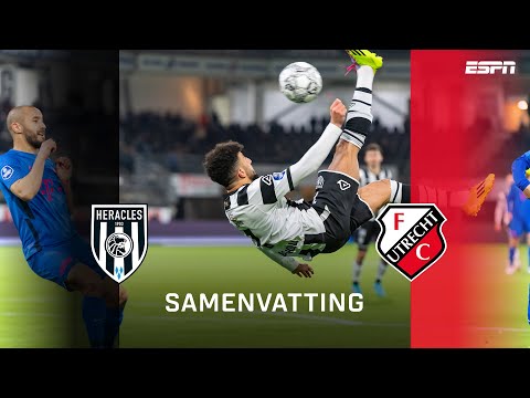 Bloedstollende slotfase met veel kansen in Almelo ⚽🔥 | Samenvatting Heracles Almelo - FC Utrecht