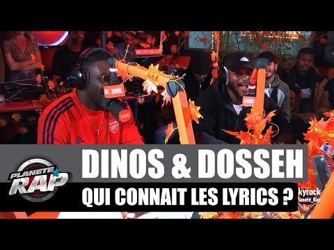 Dinos & Dosseh - Qui connaît les lyrics de l'autre ? #PlanèteRap