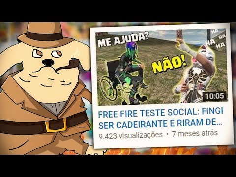 FINGINDO SER ALGUMA COISA, A PIOR MODA DA INTERNET!!