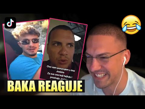 BAKA REAGUJE NA SMESNE TIKTOKOVE *Luxx27 & Marko Jack*