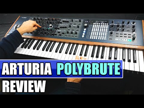 ARTURIA POLYBRUTE - Review, Sounds and Demo | Morphing Analog Synthesizer