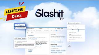 Slashit App Lifetime Deal : Text Expansion Made Easy