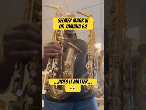Selmer Mark VI or Yamaha 62 🎷👀 #selmer #yamaha #saxophone