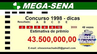 mega sena concurso 1998 dicas