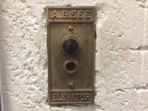 Amazing 1920’s Ab See Traction Elevator In NYC