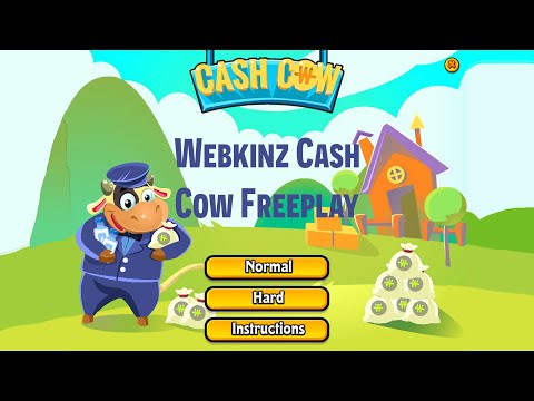 Webkinz Cash Cow Freeplay - YouTube