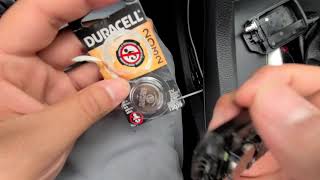 2017 Honda Civic EX key fob battery replacement