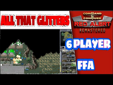(439) C&C Remastered- All That Glitters - 6 Player FFA