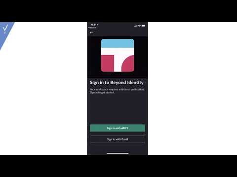 Beyond Identity + Microsoft ADFS: the Passwordless Login Experience