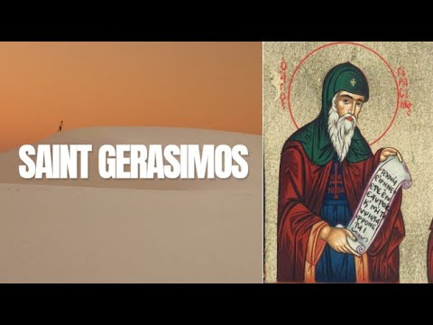 The Holy Saint Gerasimos
