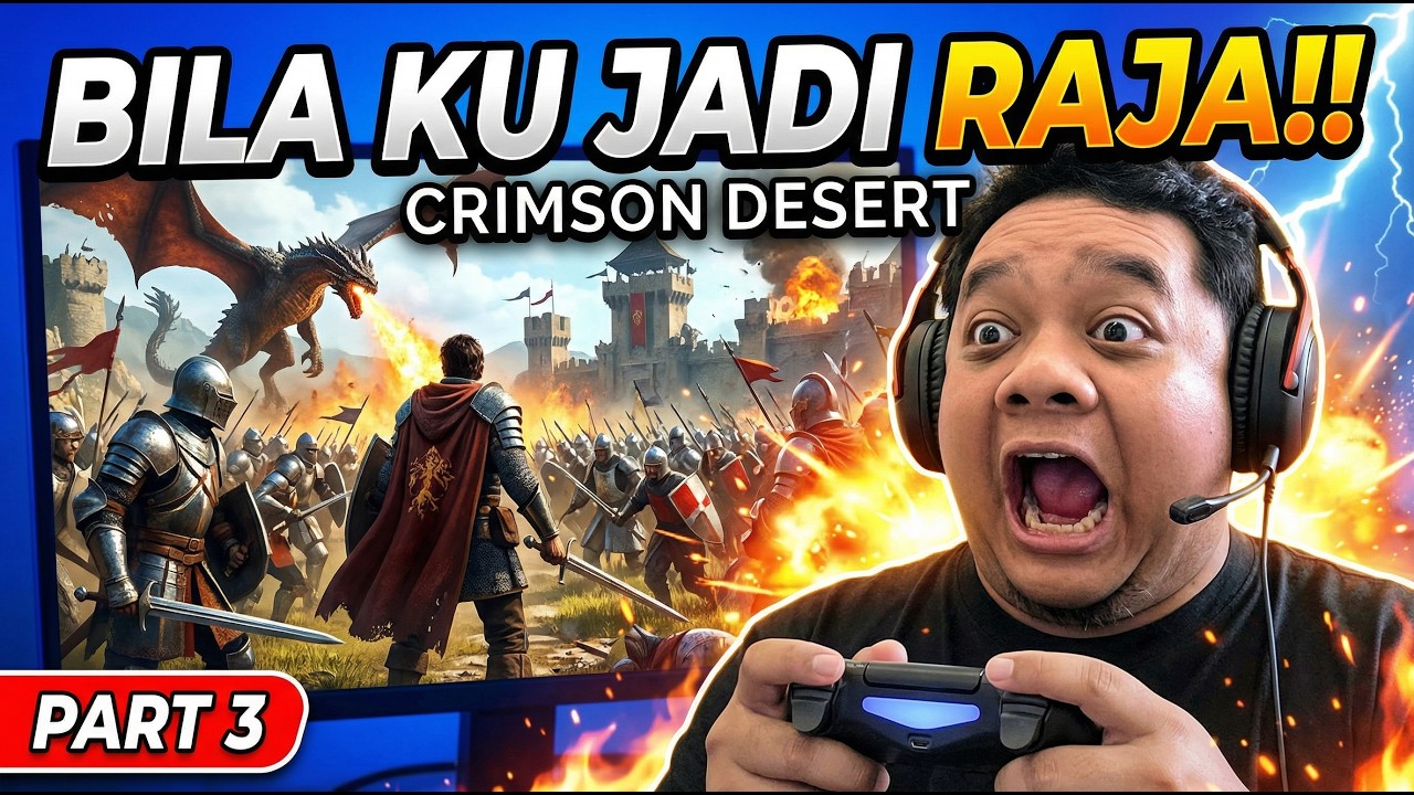 SAATNYA JADI RAJA‼️ WKWKWK‼️ - CRIMSON DESERT (PART  3)