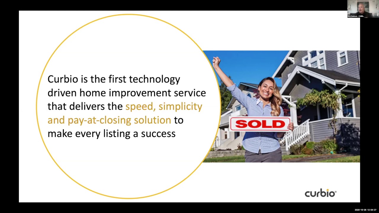 Curbio - Virtual Rocket Pitch presentation at CONNECTpreneur