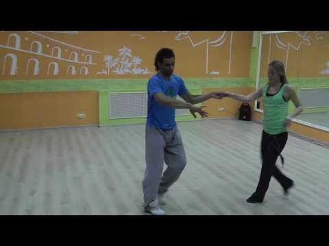 Zouk Class 25.11.13 at Brazuka Dance School - Wakko, Julia