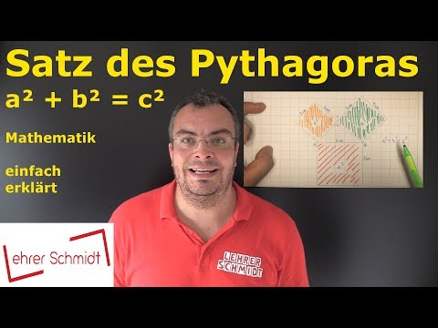 Pythagorean Theorem | a² + b² = c² | Mathematics - simply explained | Lehrerschmidt