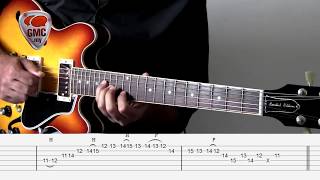 Pat Metheny Lick w/ tabs & backing