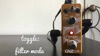 Video thumbnail for Sweeping Jets! The “SFL-20 Flanger guitar effect” by CNZ audio! by Aaron J Livecchi
