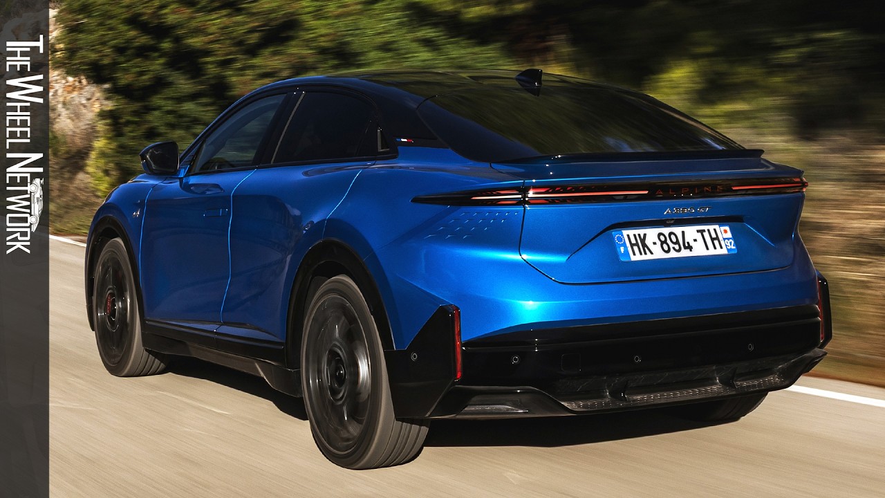 2027 Alpine A390 GTS | Alpine Vision Blue | Road & Track Driving, Interior, Exterior