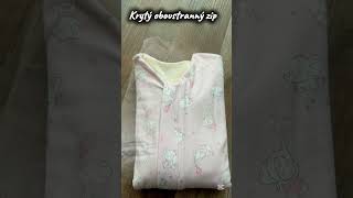 Merino spací pytel 80 cm slon růžový s nožičkami Kaarsgaren