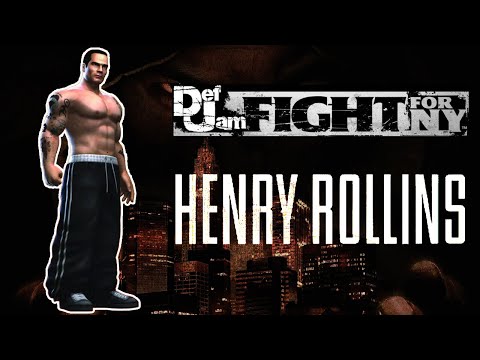 Def Jam FFNY: Character Showcase - Henry Rollins