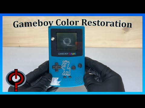 Gameboy color Restoration - Kineticwinds