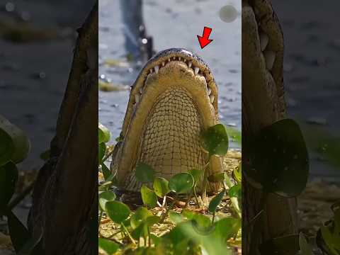 Le Crocodile et Son Dentiste Oiseau #NatureMagique #Crocodile #Oiseaux #Symbiose #IncroyableMaisVrai