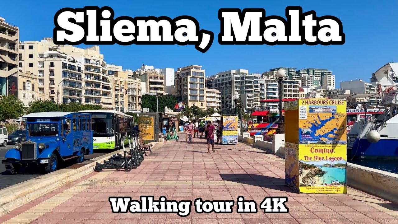 Walking tour around the most touristic city in Malta — Sliema