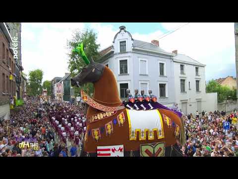 Ducasse d'Ath 2023 : le Cheval Bayard danse sur la Goffa Lolita pour ses 75 ans