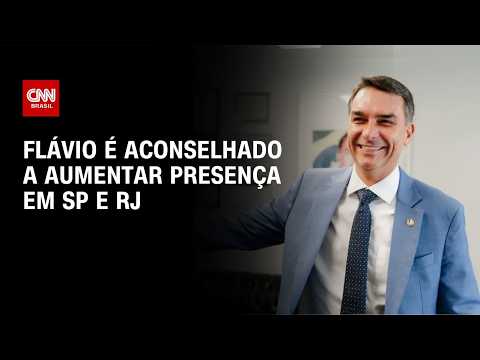 Flávio é aconselhado a aumentar presença em SP e RJ | BASTIDORES CNN