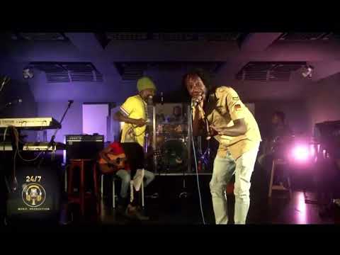 Lutan Fyah and Iyah Syte Performing Almost Never Count at 24/7 Music Production Virtual Concert