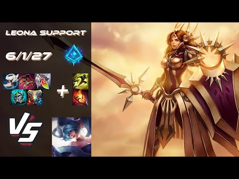 SUPPORT Leona vs Sona - EU Grandmaster Patch 25.24