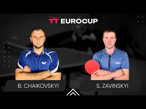 09:30 Bohdan Chaikovskyi - Serhii Zavinskyi 30.10.2023 TT Euro.Cup Ukraine Professional. TABLE 4