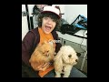 Stranger Things Cast With Joe Keery S Dog