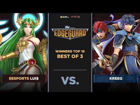 KREEG vs LUI$ - EDGEGUARD | Ultimate Singles WINNERS TOP 16 | Roy/Marth vs Palutena