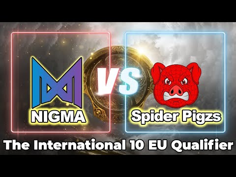 [ DOTA 2 LIVE ] Spider Pigz VS Nigma | TI10 EUROPE QUALIFIER 2021