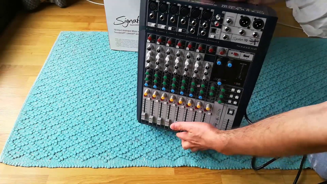 video Mixer Soundcraft Signature 10 chính hãng 0