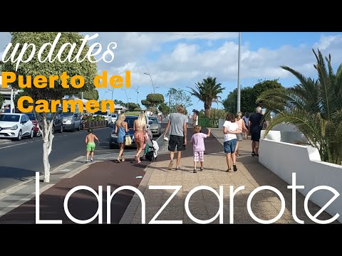 190  -  09/11/20 Puerto del Carmen Lanzarote Spain  luch update walk  🌞🌴🚶