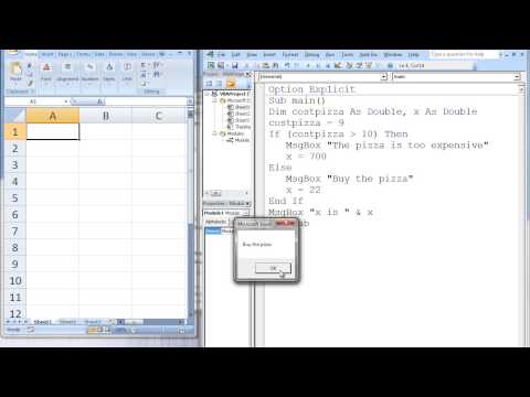 Excel VBA Topic 6.3 - If-Then-Else Structures