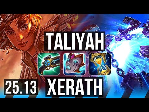 TALIYAH vs XERATH (MID) | KR Master | 25.13