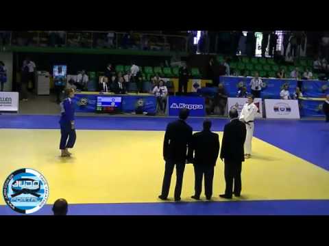 -63kg BOUKOUVALA (GRE)-HERMANSSON (SWE) Judo World Cup Rome 2012