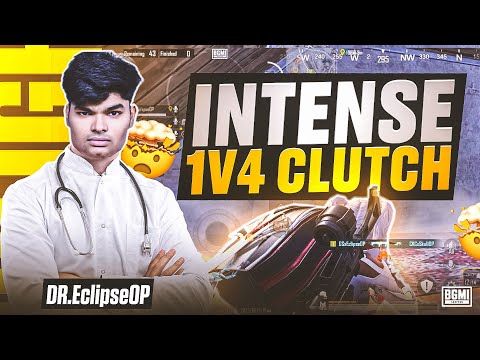 INTENSE 1v4 CLUTCH IN GRAND FINALS😱| DR.EclipseOP IS BACK | IGL POV | BGMI #bgmi #bgis